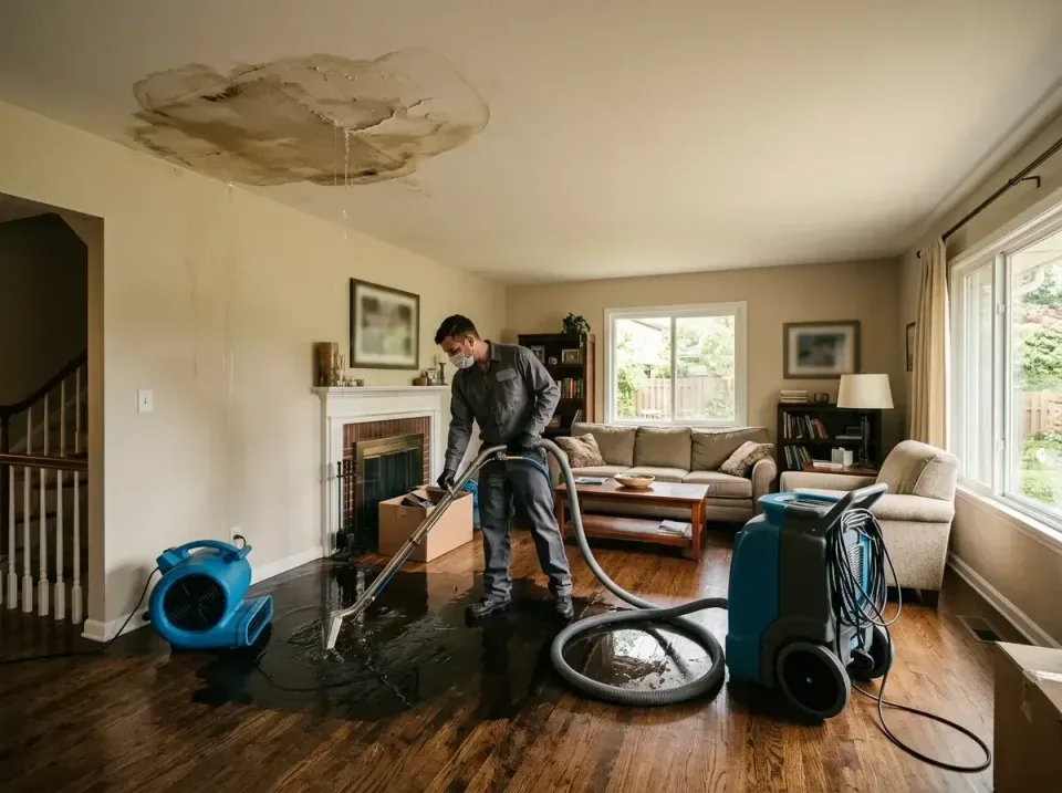 attic-pipe-burst-ceiling-drip-008 — frequently asked questions, Water Damage Restoration & Carpet Care in Alexander, AR